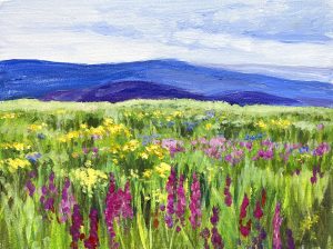 painting-of-flower-field